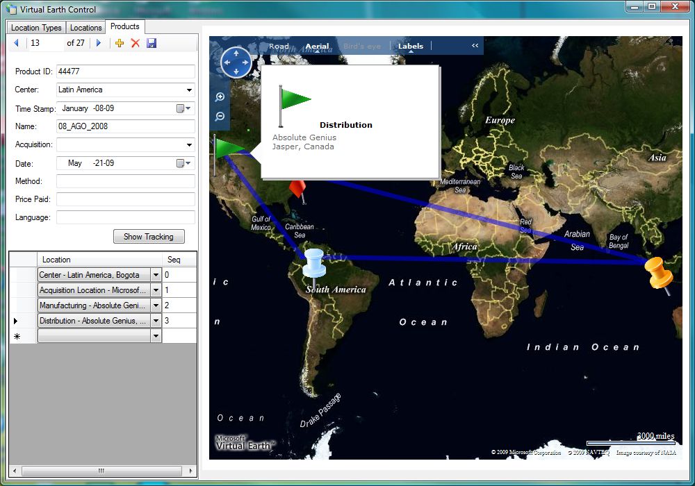 Distribution Location